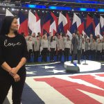 Newark Sign Language Interpreter Alexandria Wailes at Super Bowl