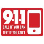 Text to 911 logo