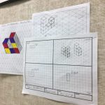 designs for three dimensional puzzles hanging on a wall