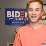 Brayden Harrington, a 13-year-old from New Hampshire who spoke during the Democratic National Convention