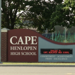 Cape Henlopen High School sign