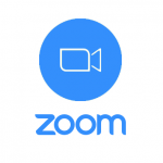 Logo of the Zoom web conference app